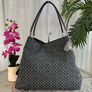 COACH OP ART NEEDLEPOINT MADISON PHOEBE BAG 26281